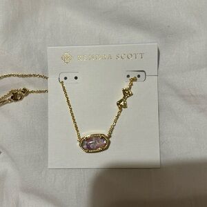 Kendra Scott and Love Shack Fancy exclusive necklace